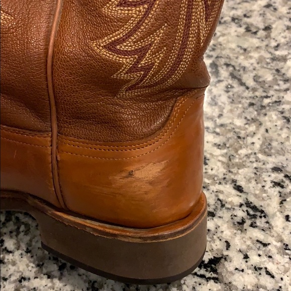 Lucchese hornback caiman boots. 10 1/2 - Picture 7 of 11